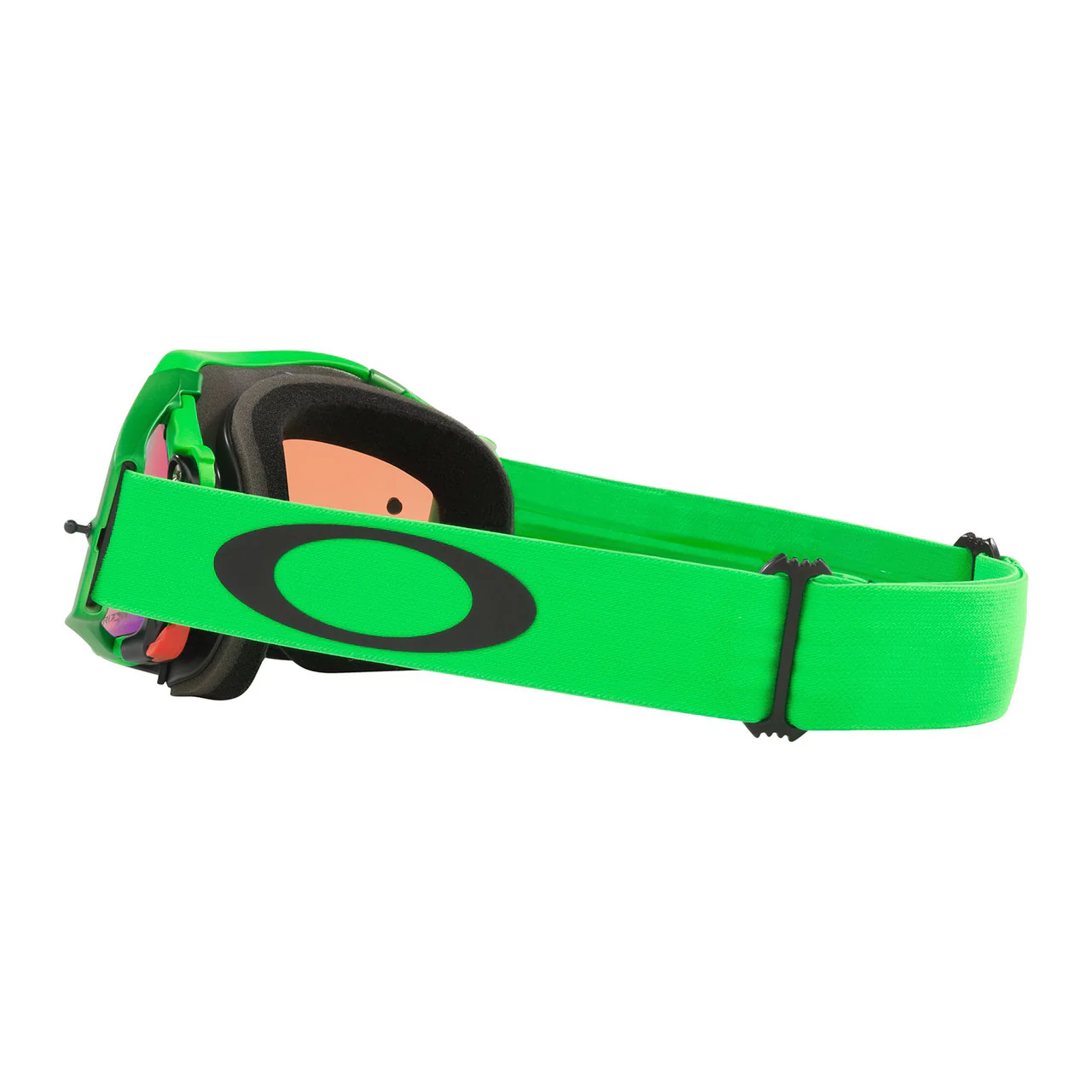 Oakley Airbrake Moto Green Goggles Prizm Iridium Lens - Image 4