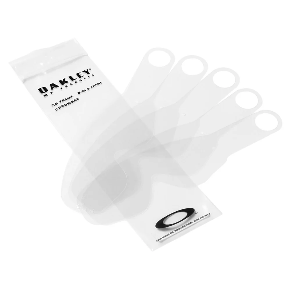 Oakley Standard Tear Offs XS O Frame MX (25 Pack)