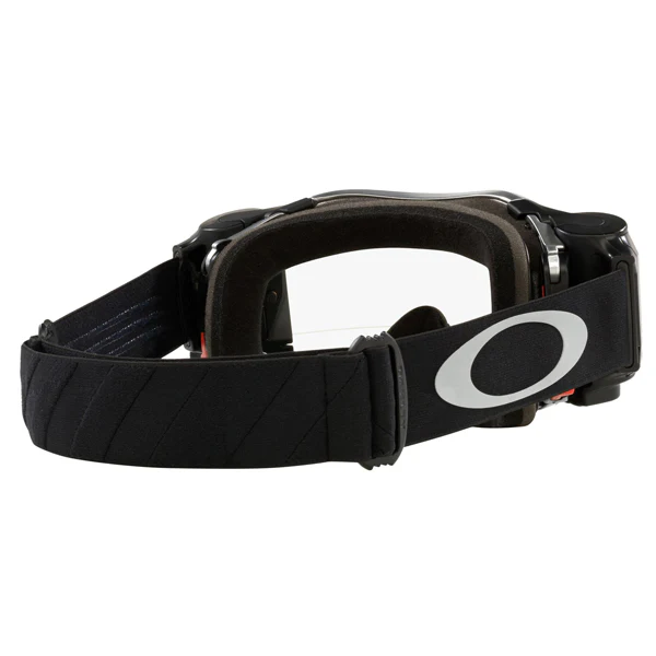 Oakley Airbrake Roll Off Goggles Tuff Blocks Black Gunmetal Clear Lens - Image 5