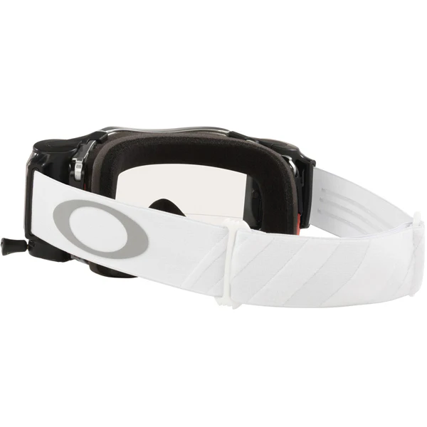Oakley Airbrake MX Roll Off Goggles Tuff Blocks White Clear Lens - Image 3