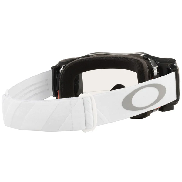 Oakley Airbrake MX Roll Off Goggles Tuff Blocks White Clear Lens - Image 5