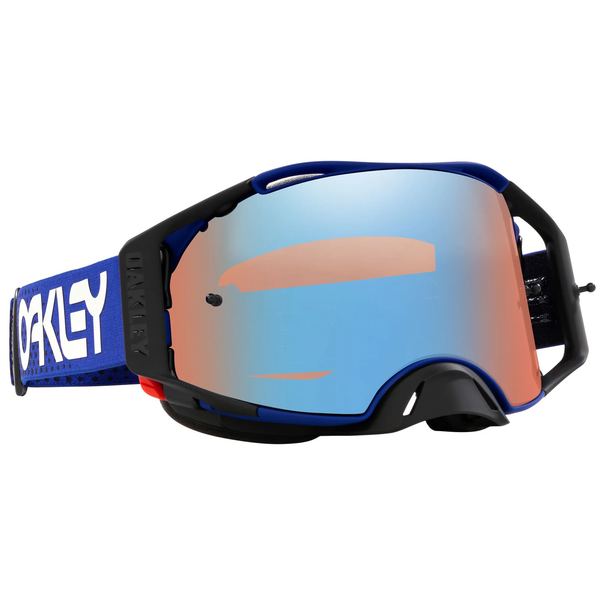 Oakley Airbrake Goggles Moto Blue Prizm Sapphire Lens - Image 3
