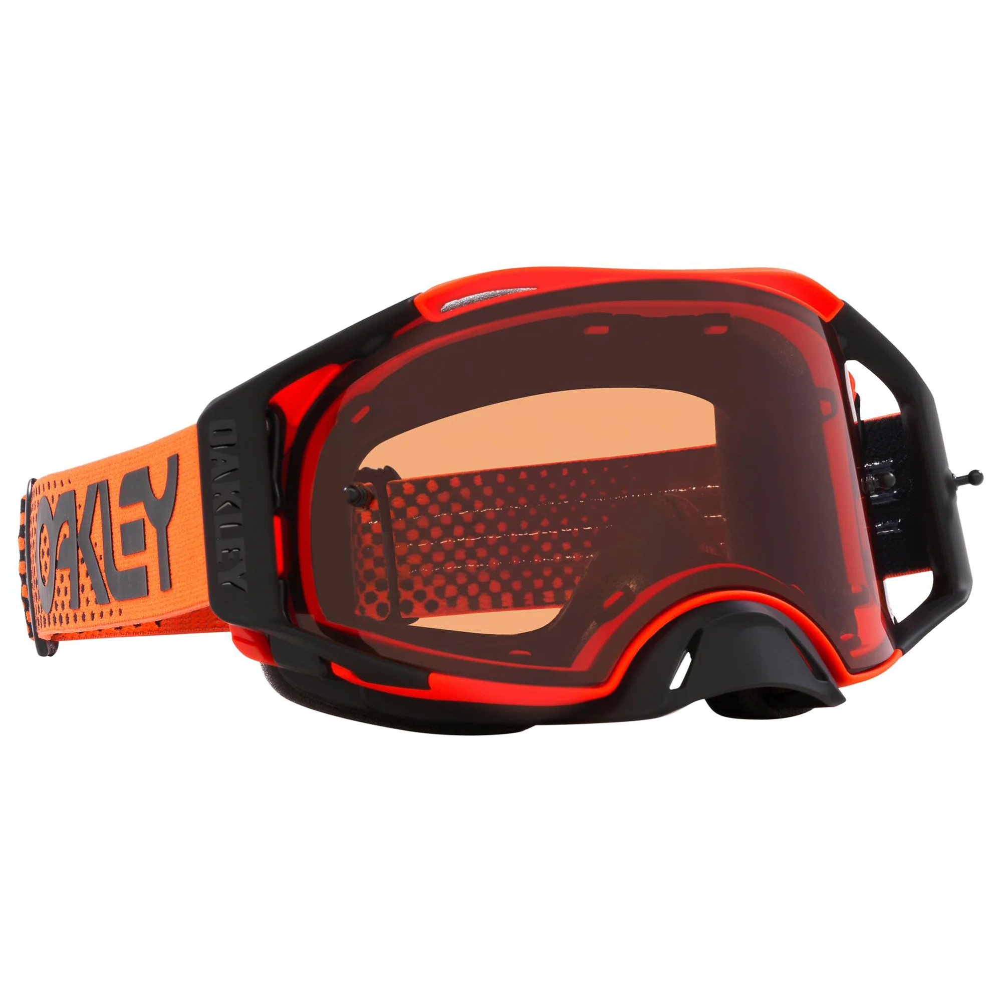Oakley Airbrake Goggles Moto Orange Prizm MX Bronze Lens - Image 2