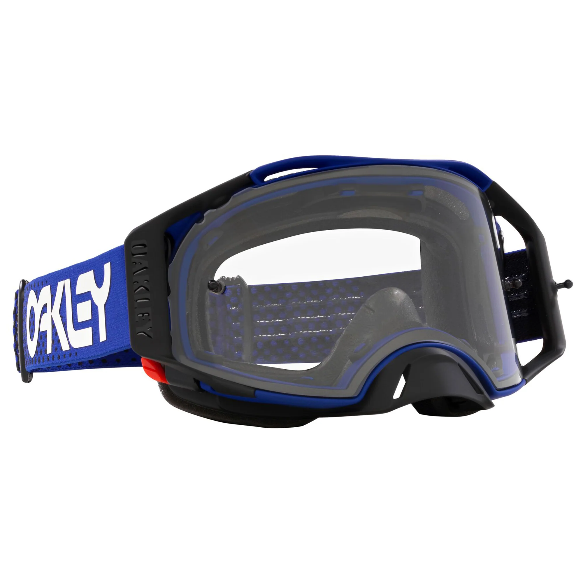 Oakley Airbrake Goggles Moto Blue Clear Lens - Image 2