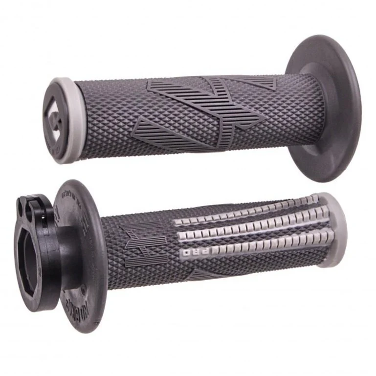 ODI EMIG Pro V2 Lock On Motocross Enduro Grips - Graphite Grey