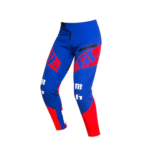 Hebo Classic Tech Pant Blue Red - Image 2