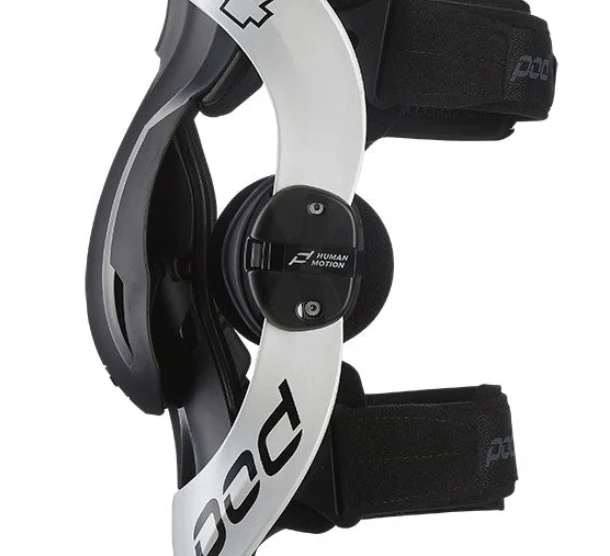 POD K4 2.0 Motocross Knee Braces - White - Image 3