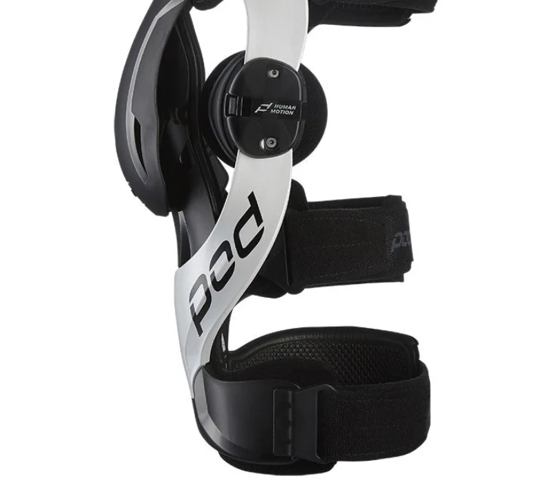 POD K4 2.0 Motocross Knee Braces - White - Image 4