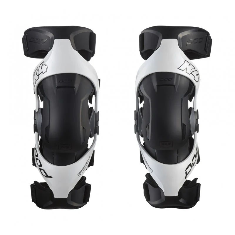 POD K4 2.0 Motocross Knee Braces - Black - Image 3