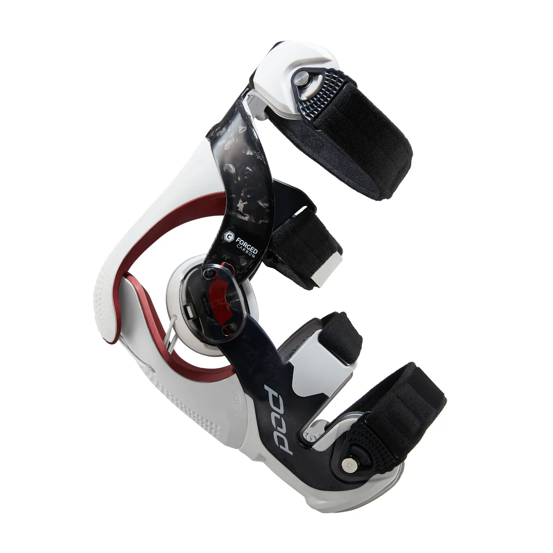 POD K8 3.0 Carbon Motocross Knee Braces White - Image 7
