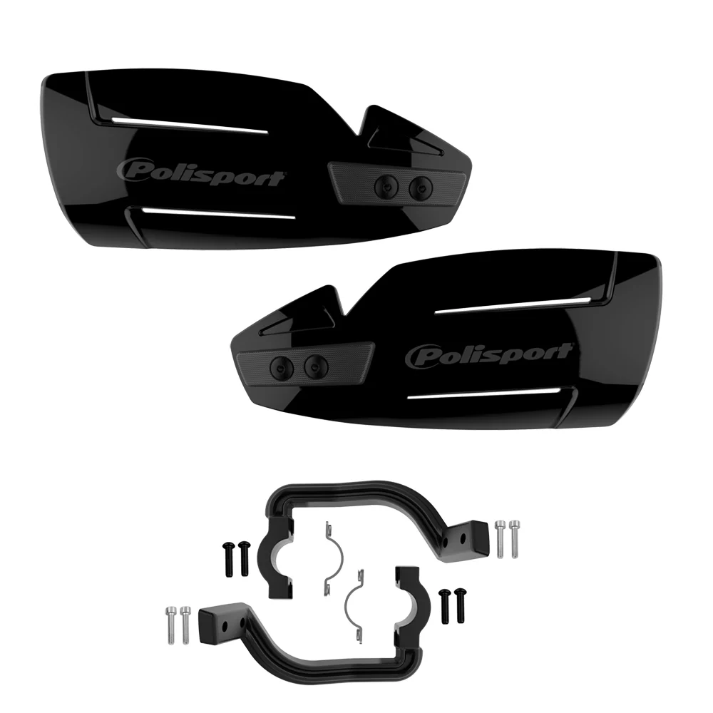 Polisport Hammer Handguards - Black