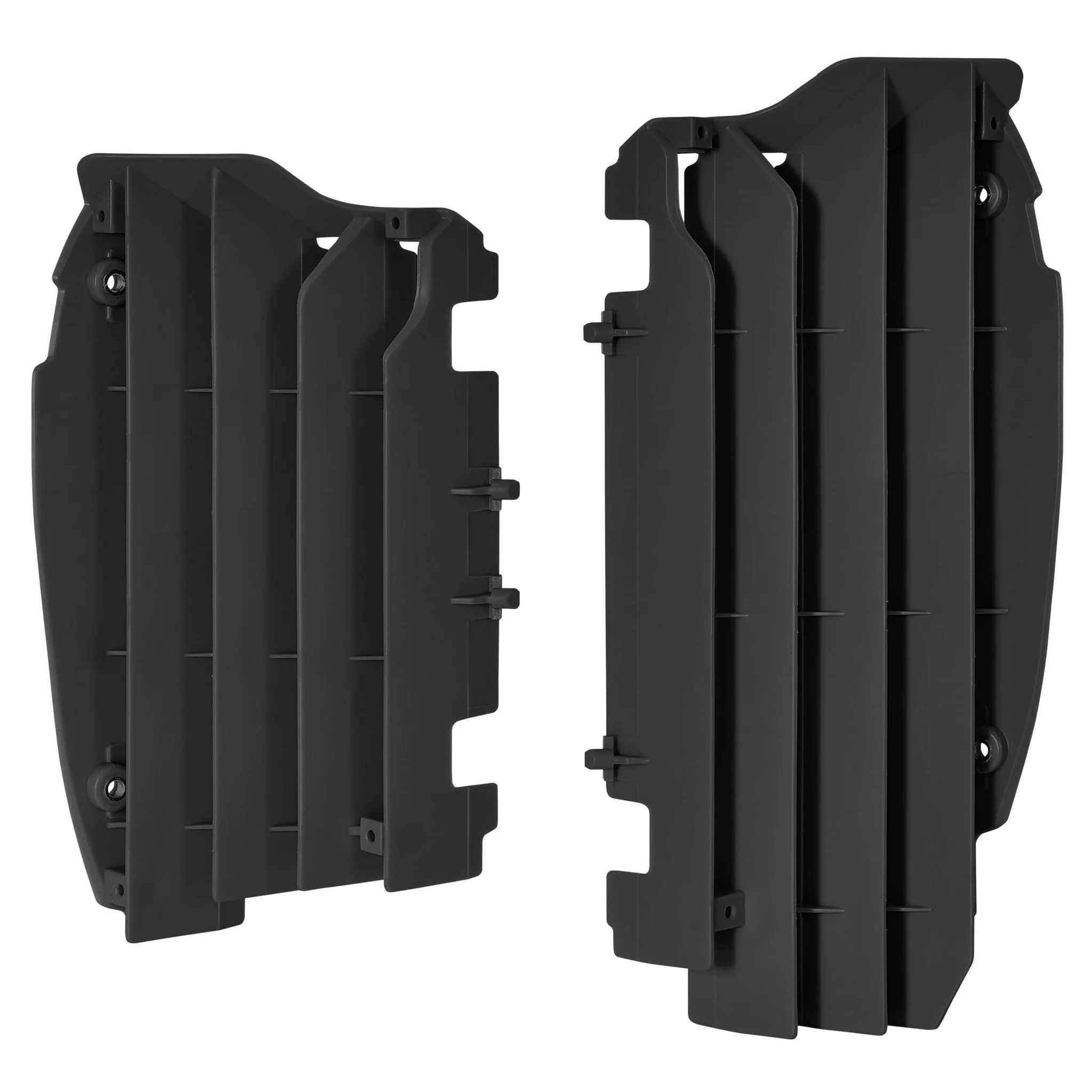 Polisport Honda Radiator Louvres - Black