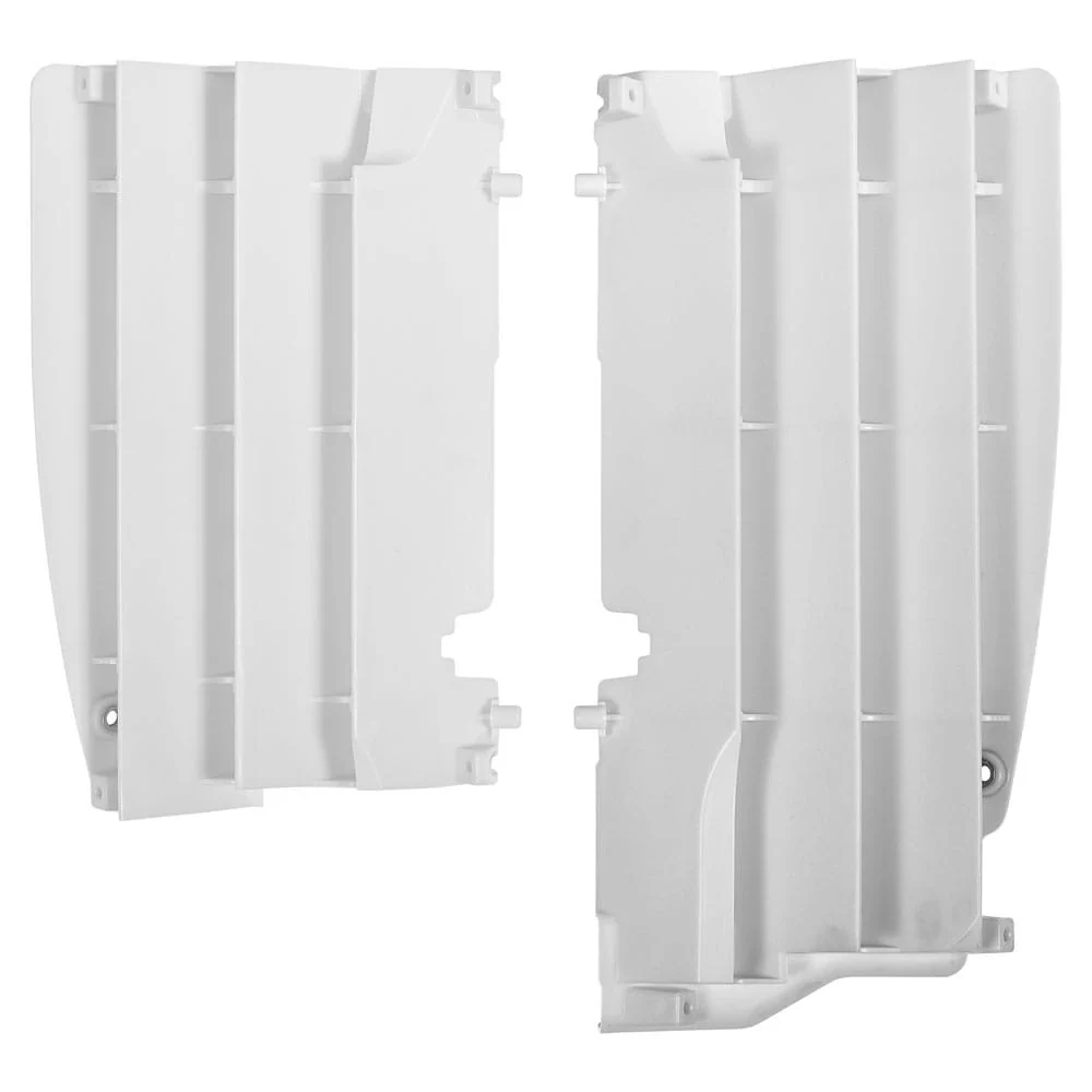 Polisport Suzuki RMZ Radiator Louvres Fins - White