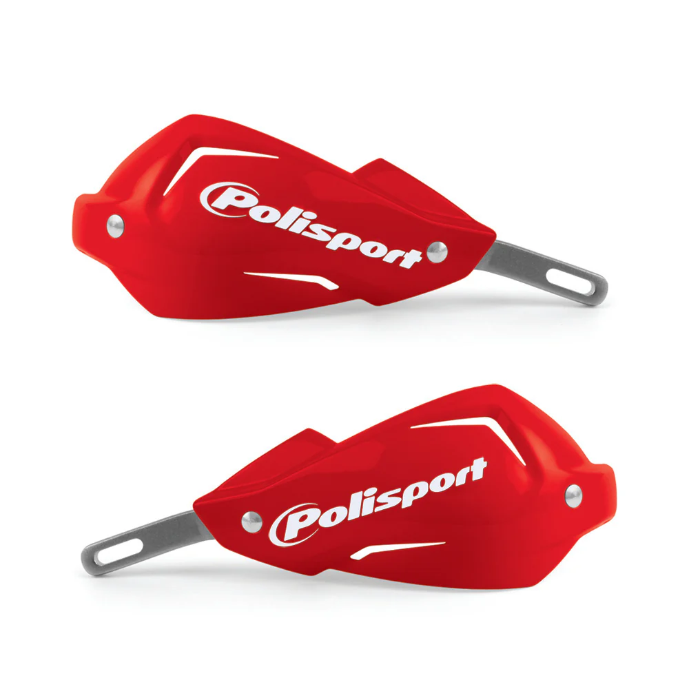 Polisport Touquet Handguards - Red