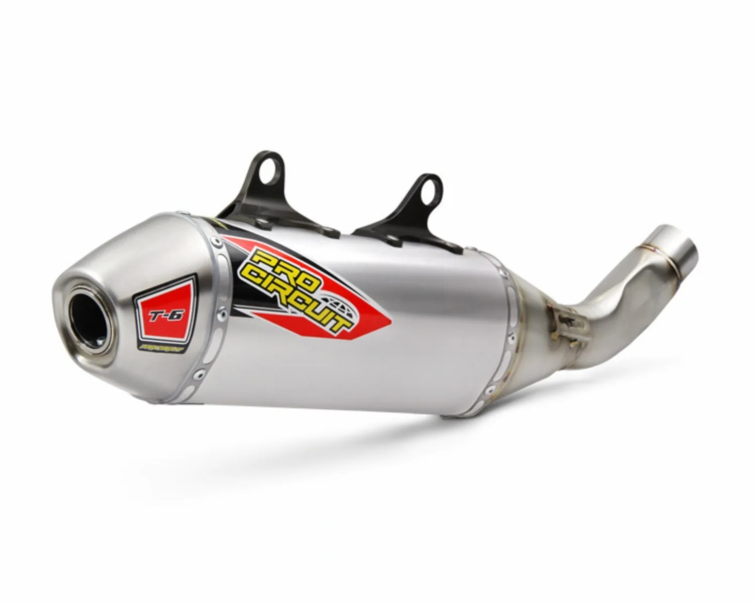 Pro Circuit T-6 Stainless Slip On Silencer - Husqvarna FC