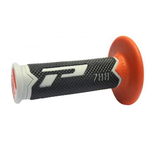 ProGrip 788 Triple Density Diamond Motocross Grips - Orange