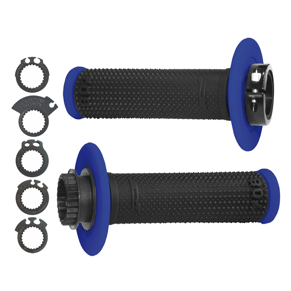 ProGrip Lock On Grips 708 Black Blue
