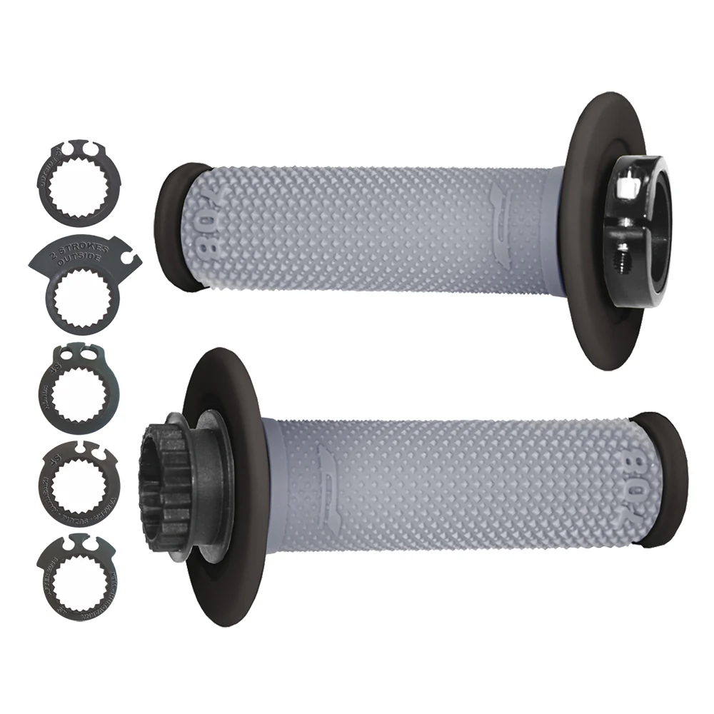 ProGrip Lock On Grips 708 Grey Black