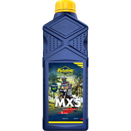 Putoline MX5 Two Stroke Oil - 1 Litre