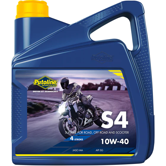 Putoline S4 Four Stroke Engine Oil - 4 Litre