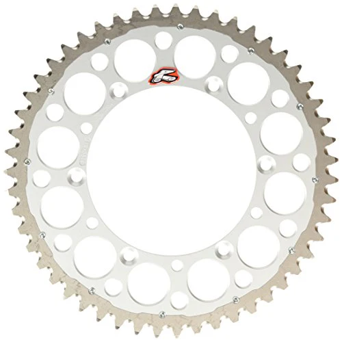 Renthal Rear TwinRing Sprocket Honda - Silver
