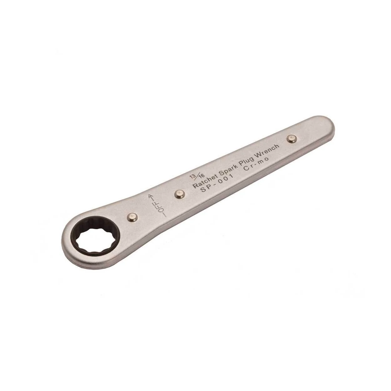 RFX Race Series Ratchet Type Plug Spanner Silver