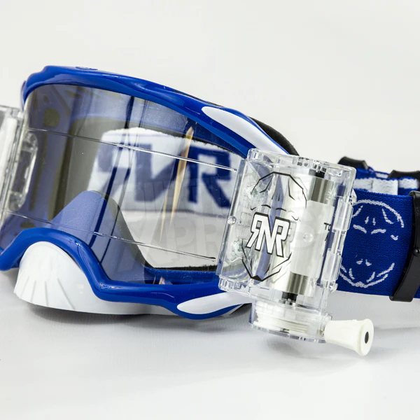 Rip N Roll RNR Platinum 48mm Motocross Goggles - Blue - Image 3
