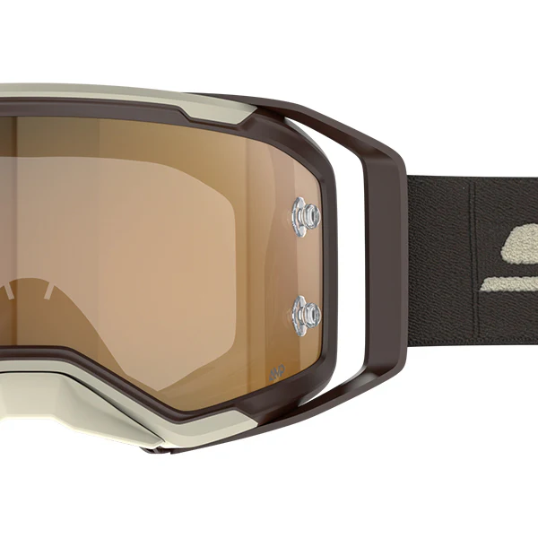 Scott Prospect 2.0 Goggles - AMP Chrome Deep Brown Beige Gold Chrome - Image 4