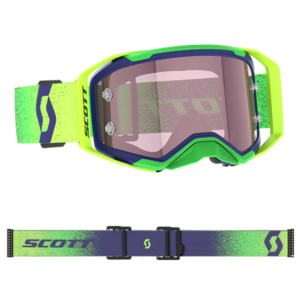Scott Prospect 2.0 Goggles - AMP Midnight Purple Safety Yellow Rose - Image 3