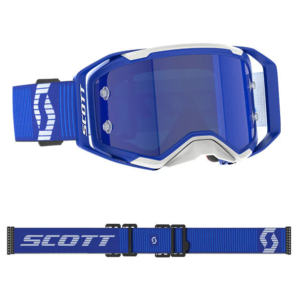 Scott Prospect 2.0 Goggles - Blue White Blue Chrome - Image 3