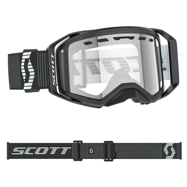 Scott Prospect 2.0 Goggles - Enduro Black White Clear - Image 3