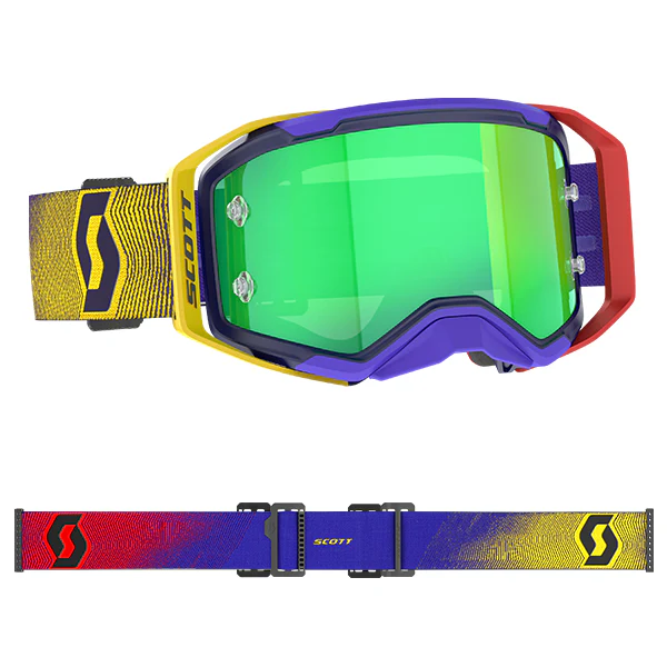Scott Prospect 2.0 Goggles - Red Yellow Green Chrome - Image 3