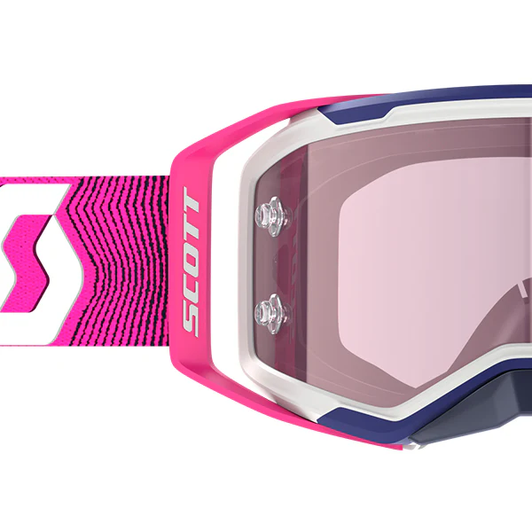 Scott Prospect 2.0 Goggles - Stealth Blue Radiant Pink Light Sensitive Grey - Image 2