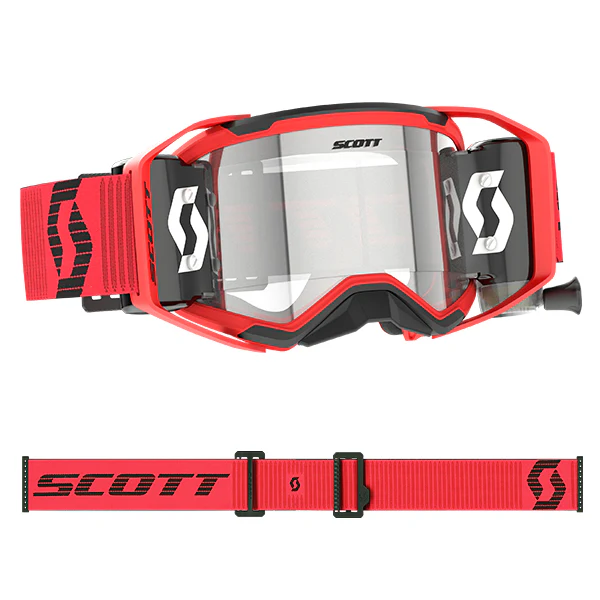 Scott Prospect 2.0 WFS Roll Of Goggles - Red Black Clear - Image 3