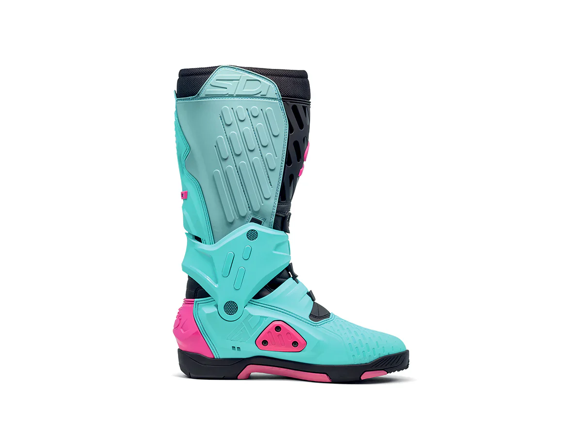 Sidi CrossAir Mint Black Pink Motocross Boots - Image 4
