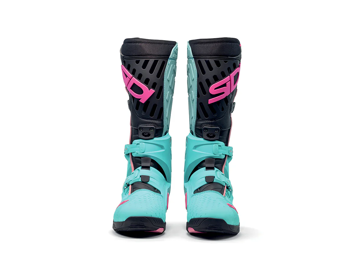 Sidi CrossAir Mint Black Pink Motocross Boots - Image 6