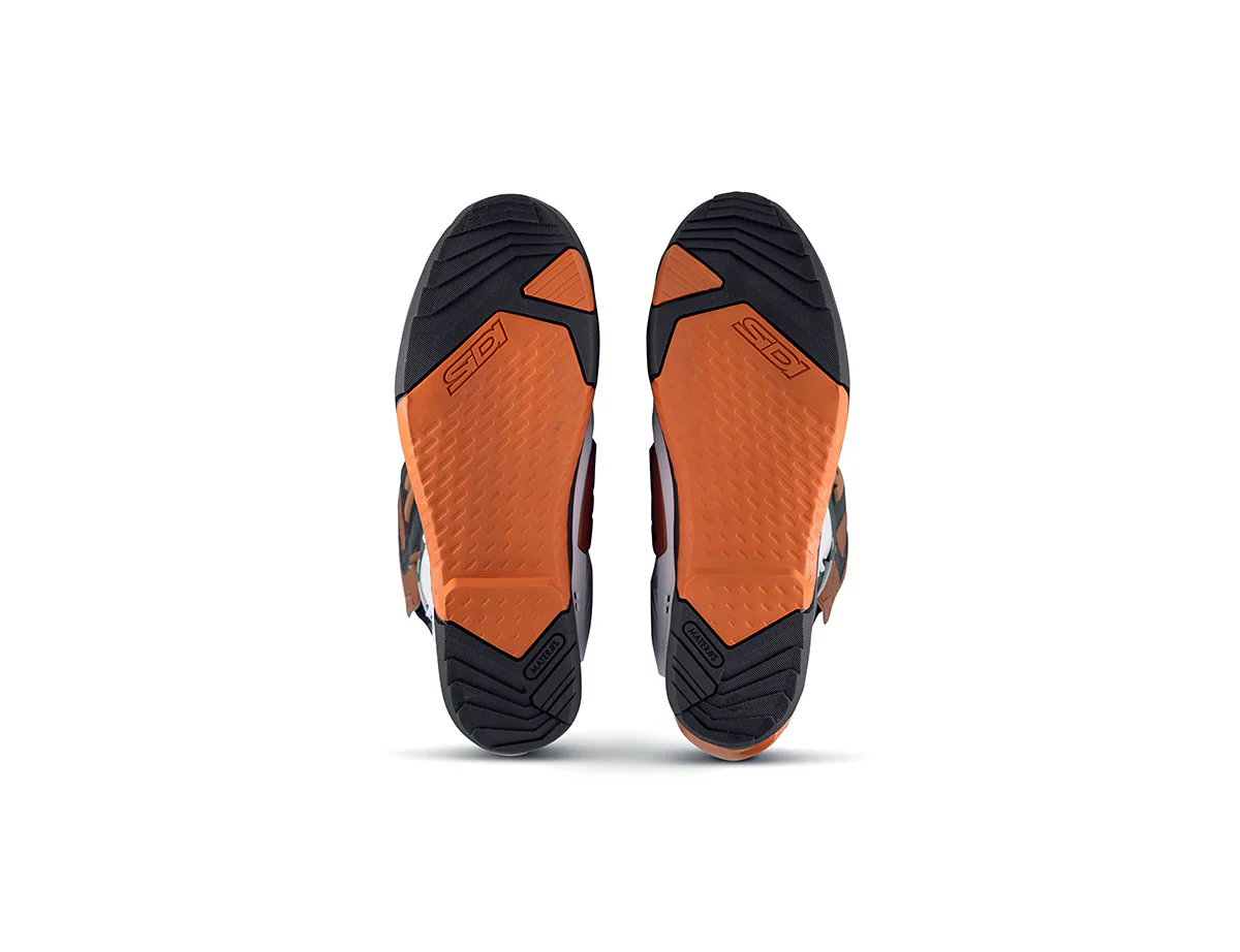 Sidi CrossAir White Black Bronze Motocross Boots - Image 3
