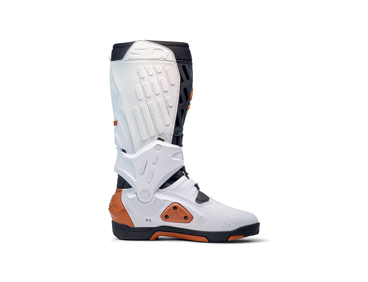 Sidi CrossAir White Black Bronze Motocross Boots - Image 4