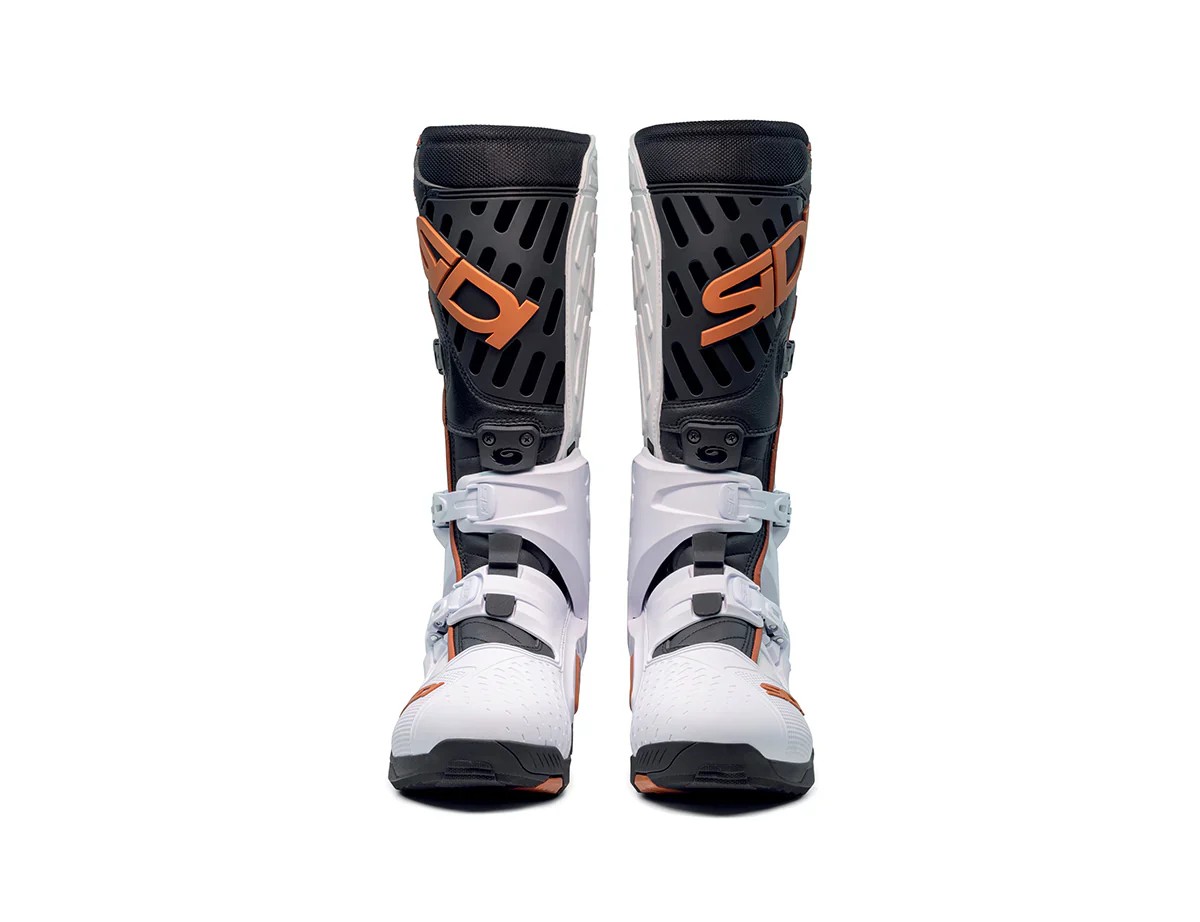 Sidi CrossAir White Black Bronze Motocross Boots - Image 5