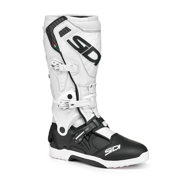 Sidi CrossAir White Black Motocross Boots - Image 2
