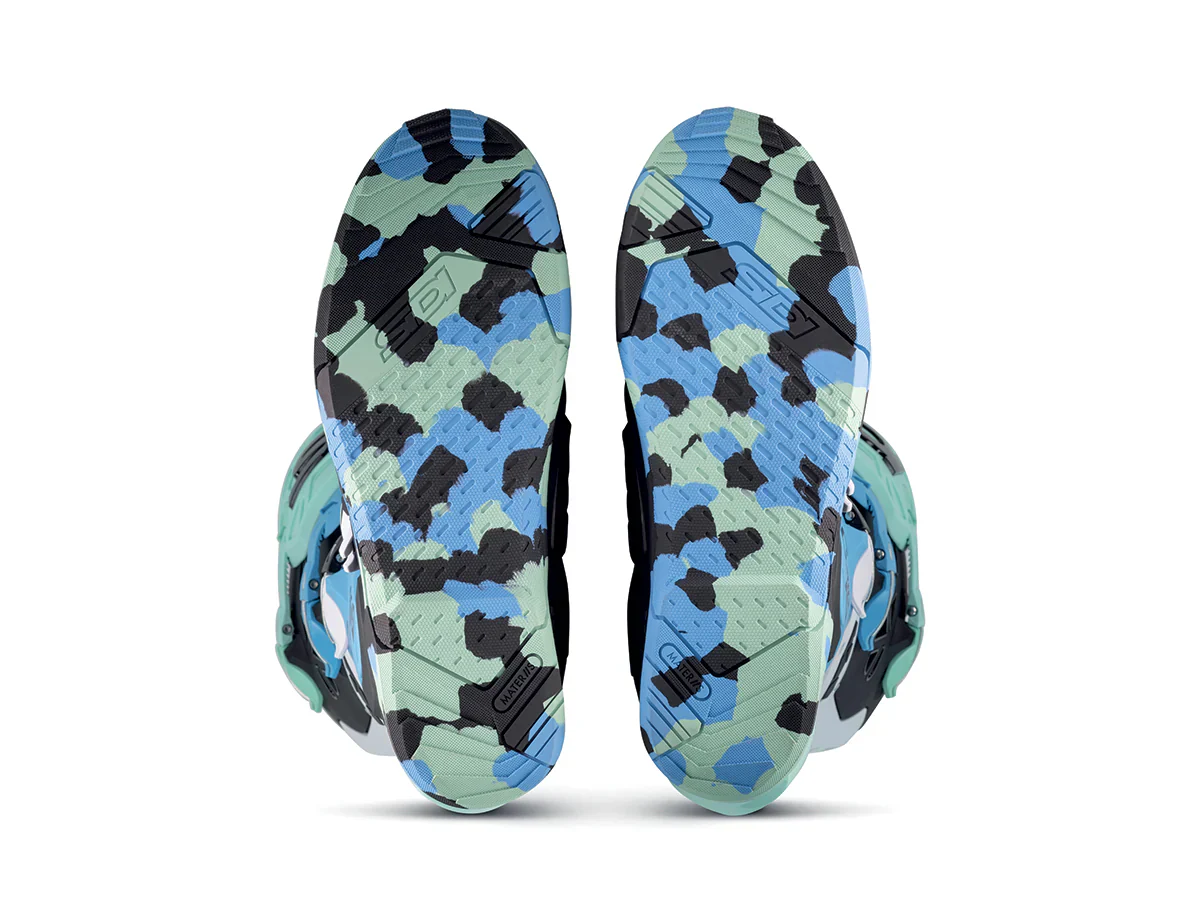 Sidi CrossAir X Messy Cyan Motocross Boots - Image 3
