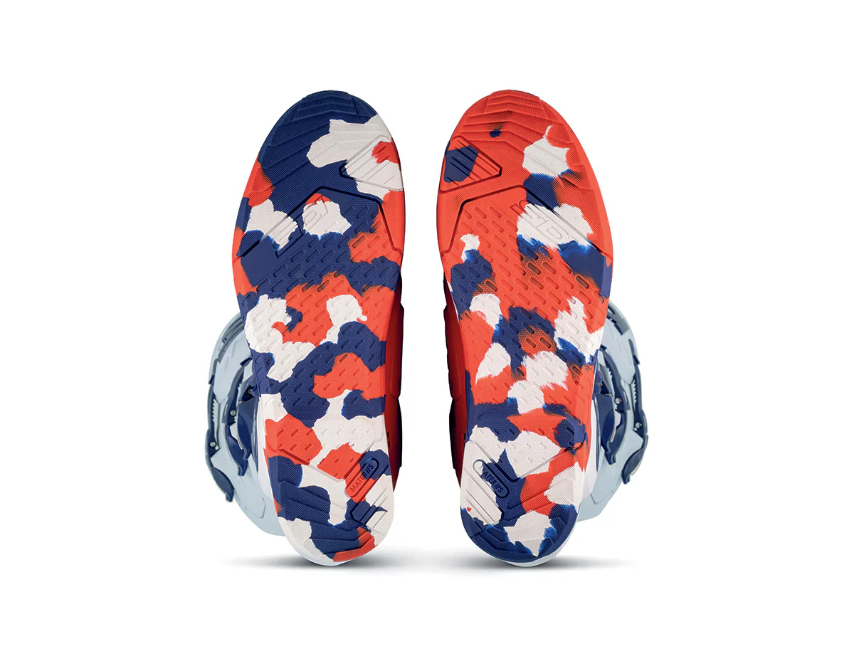 Sidi CrossAir X White Navy Red Motocross Boots - Image 3