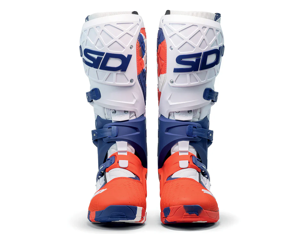 Sidi CrossAir X White Navy Red Motocross Boots - Image 5