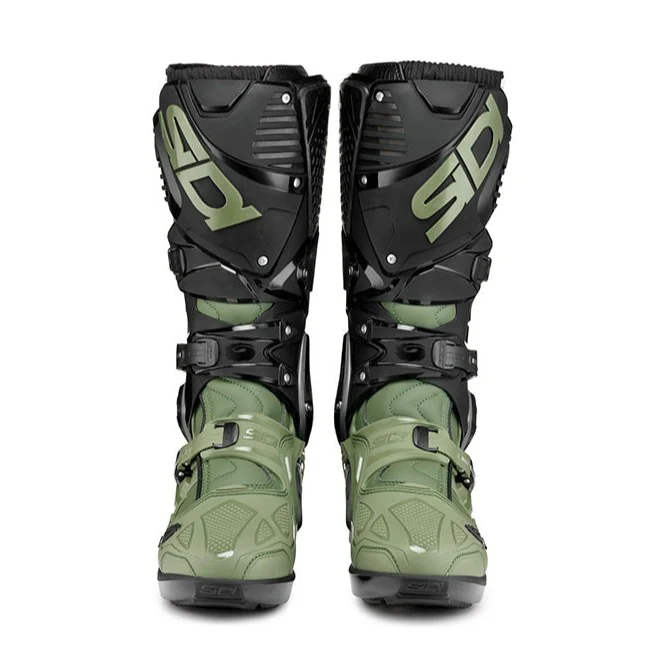 Sidi Crossfire 3 SRS Army Black Motocross Boots - Image 4