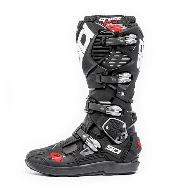 Sidi Crossfire 3 SRS Black Black Motocross Boots - Image 4