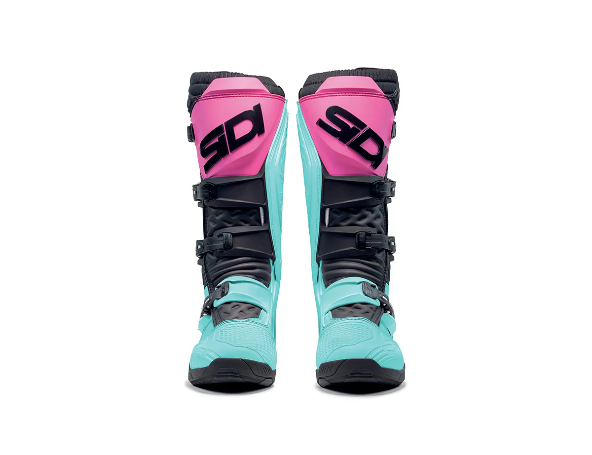 Sidi X-Power SC CE Mint Black Pink Motocross Boots - Image 5