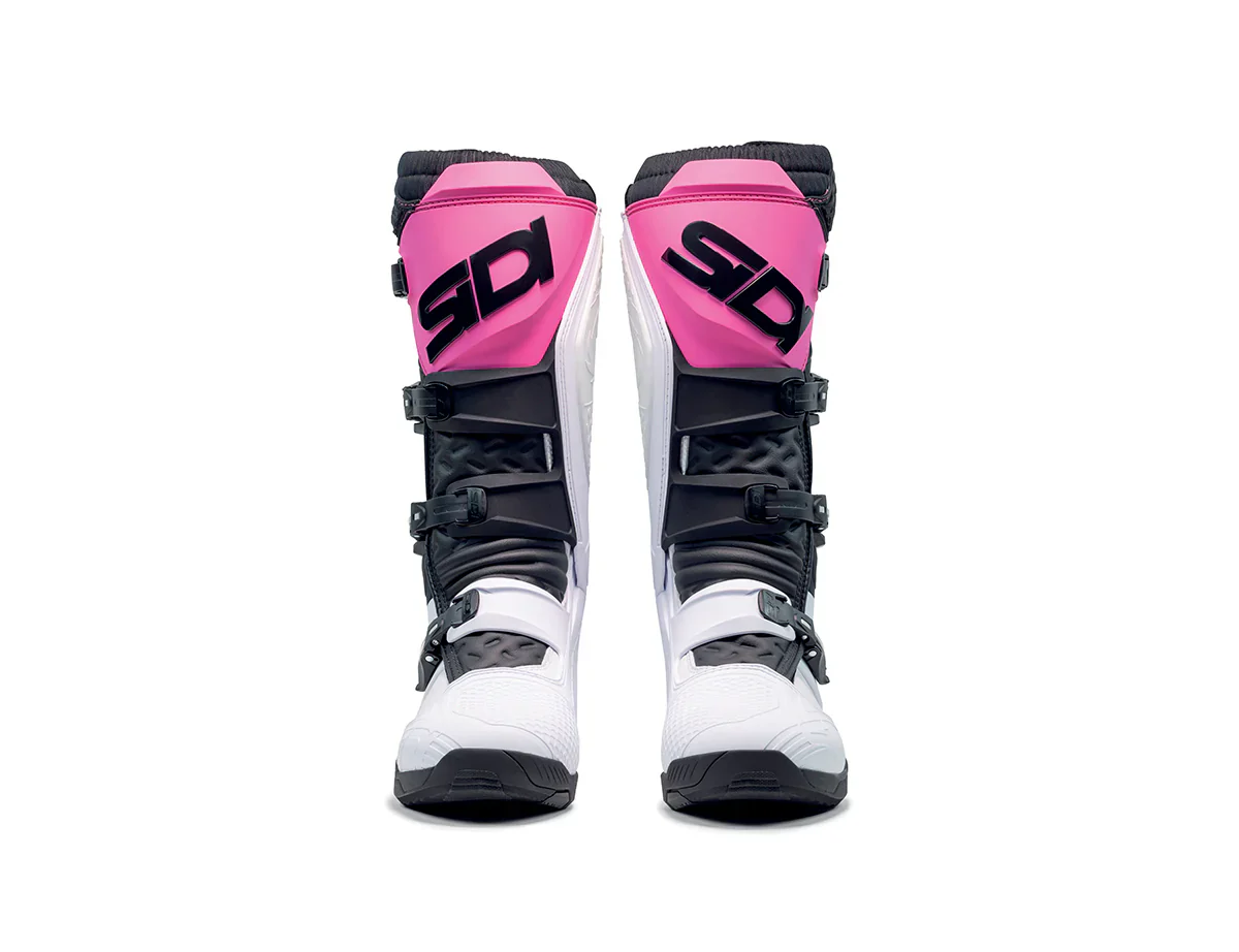 Sidi X-Power SC CE White Black Pink Motocross Boots - Image 3