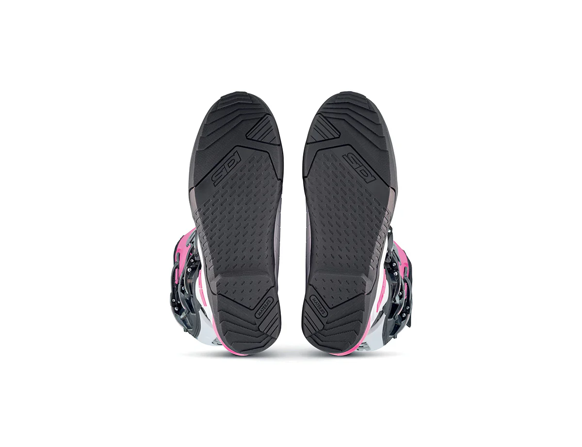 Sidi X-Power SC CE White Black Pink Motocross Boots - Image 4