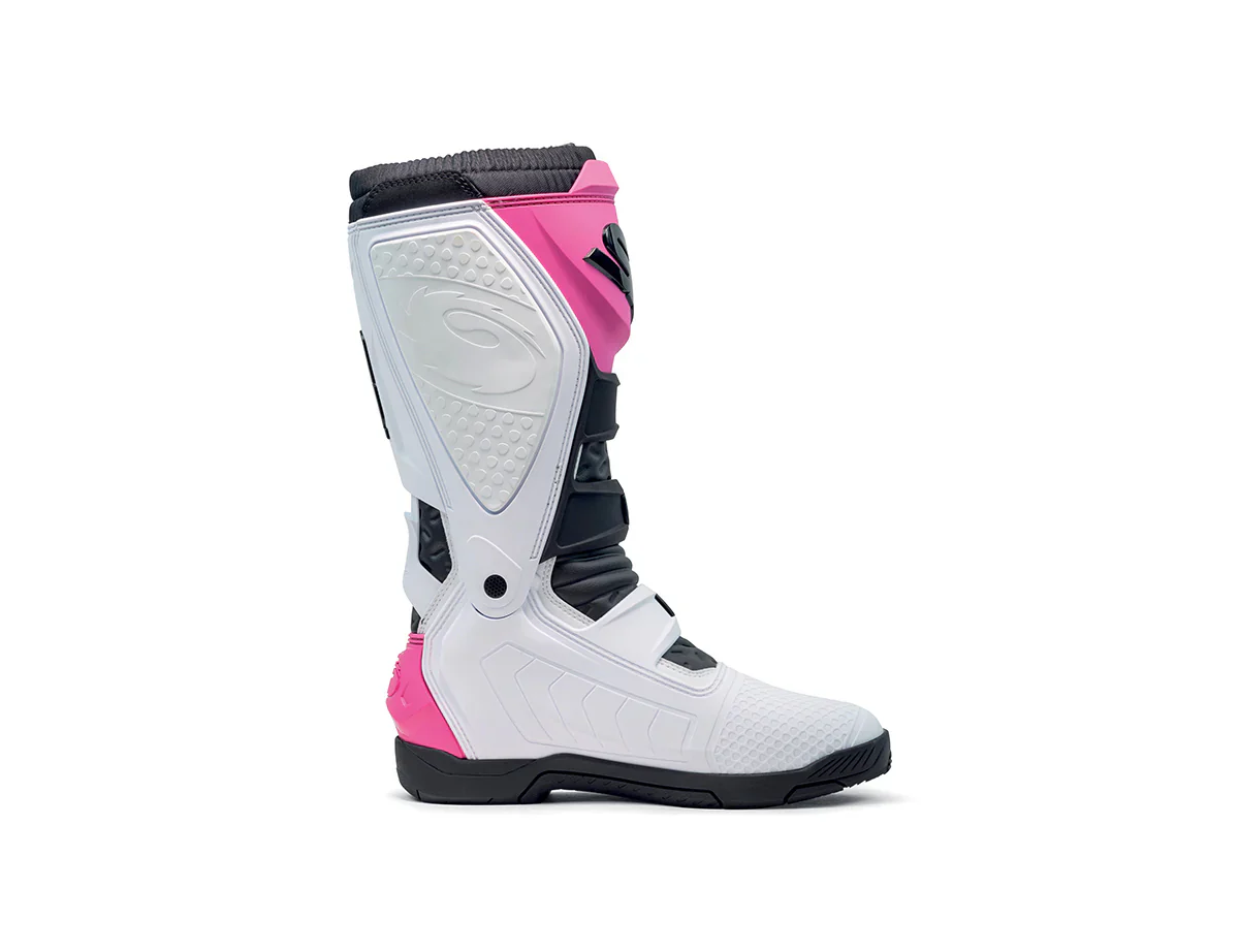 Sidi X-Power SC CE White Black Pink Motocross Boots - Image 5
