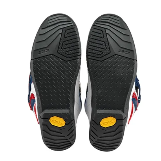 Sidi X-Power SC CE White Navy Red Motocross Boots - Image 4